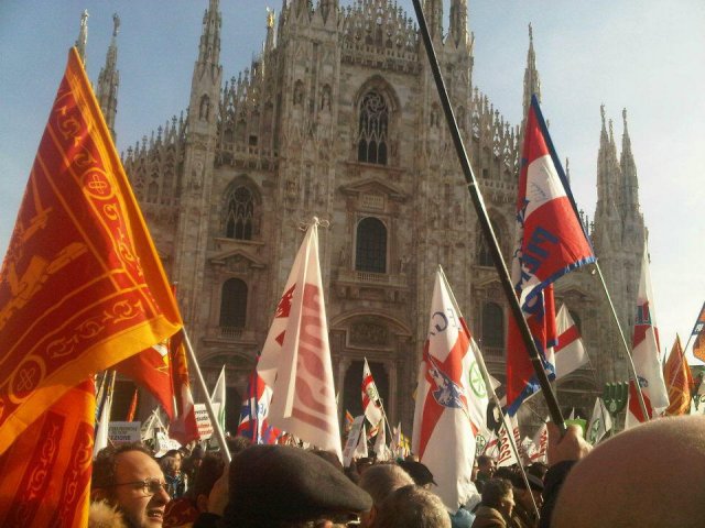 Milano - Manifestazione 20 gennaio 2012